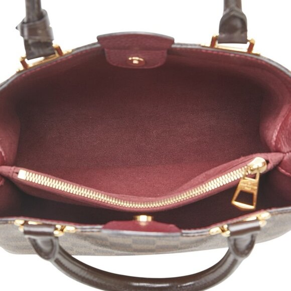 LOUIS VUITTON Brown Damier Leather Shoulder Bag - Picture 10 of 14